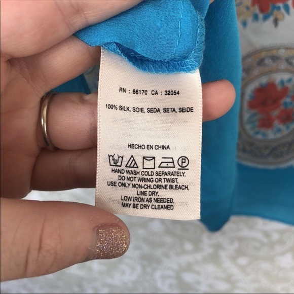 Anthropologie Moulinette Soeurs Fontes Silk Top - Picture 5 of 8